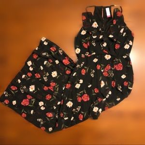 No Boundaries | Floral Maxi with Ruffle Detail